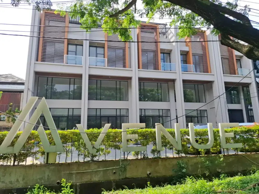 ruko the avenue merr 4 lantai baru lebar 5 meter