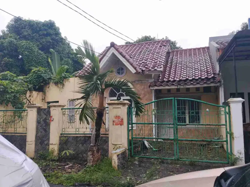 Rumah Tua di Regensi Mas Melati Serpong Utara Tangerang Selatan