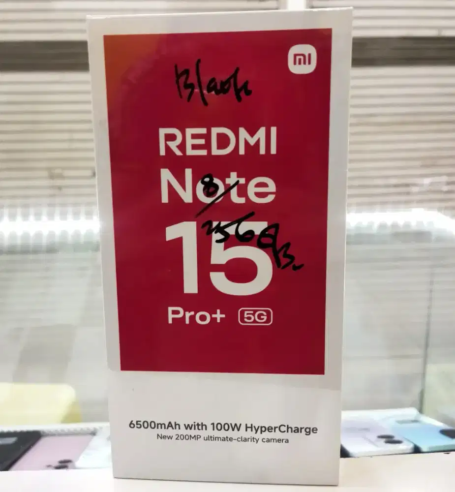 Xiaomi Redmi Note 15 Pro Plus + - Pro+ 8/256 BNIB Garansi Resmi Indo
