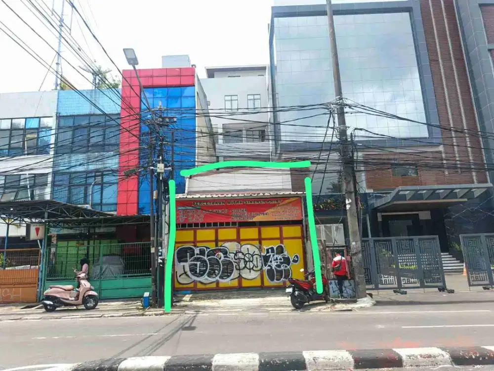 Ruko LT 128m² di Jl Kebayoran Lama Grogol Selatan Jaksel