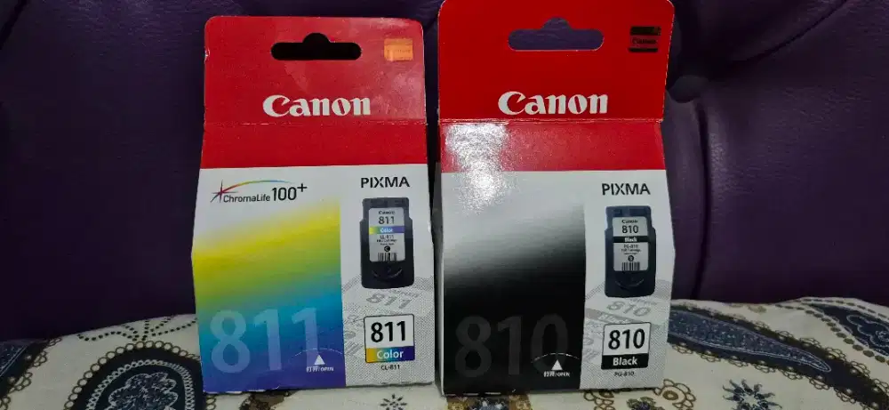 Tinta canon pixma kode colour 811 black 810