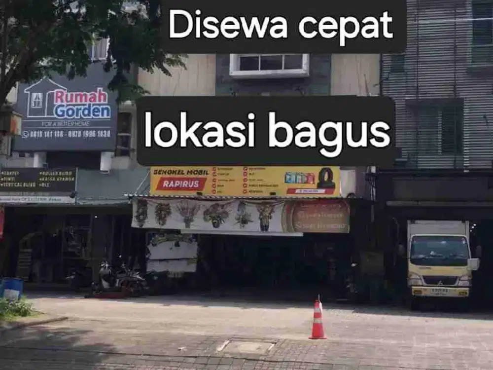 Ruko DISEWA commercial park 
Harapan indah