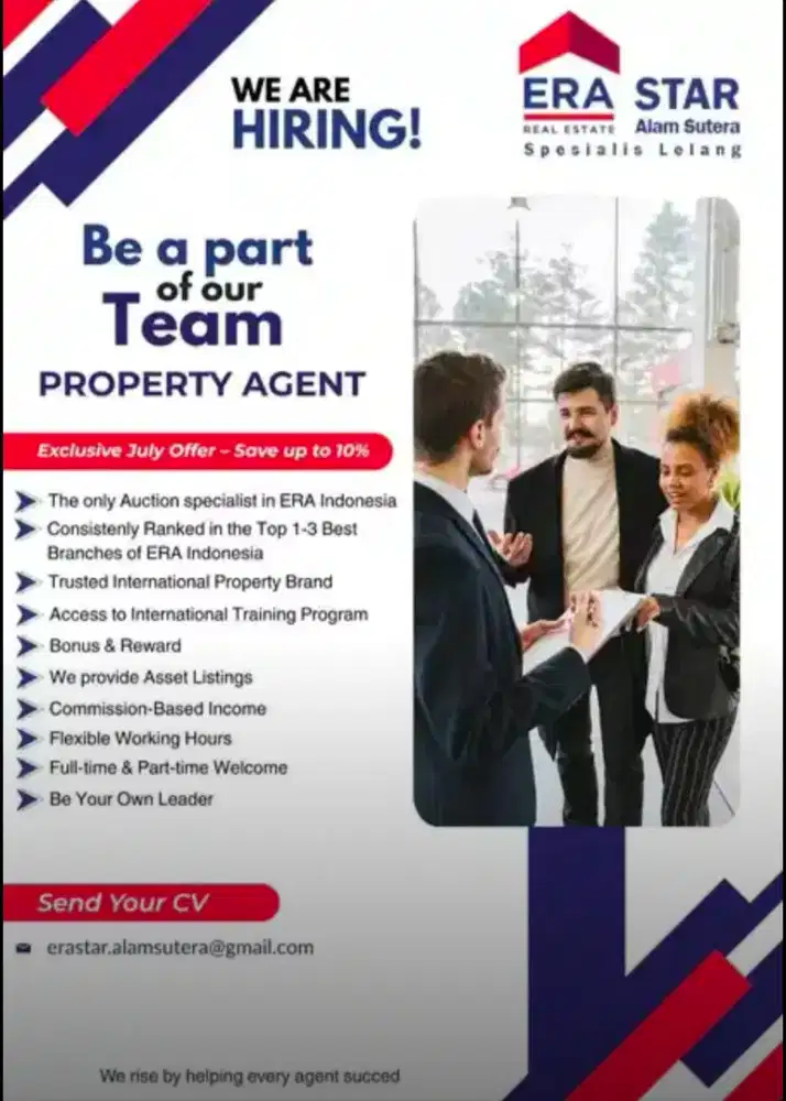 Dibutuhkan Marketing / Konsultan Property