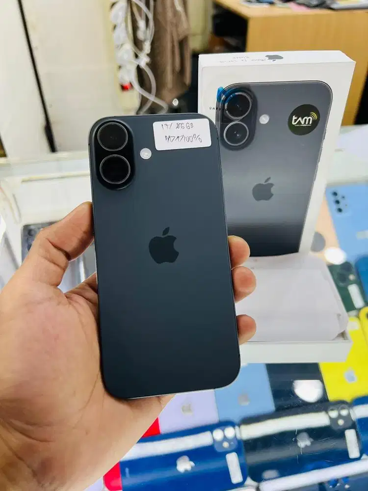 Iphone 17 256gb black mulus garansi resmi ibox