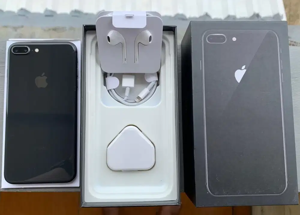 iPhone 8 Plus 256Gb Ex Inter Imei Regist Mulus No Minus