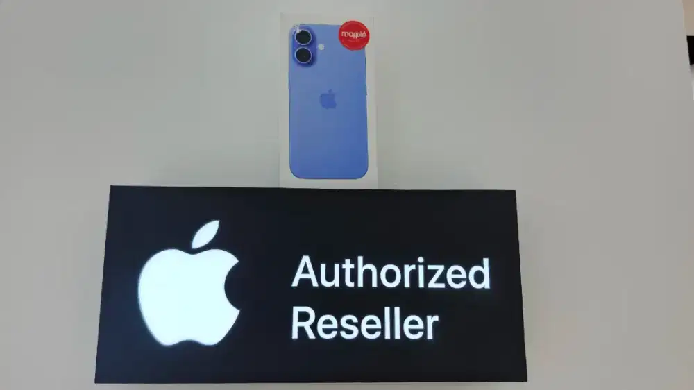 iPhone 16 Basic 128GB Ultramarine Resmi Indonesia Segel