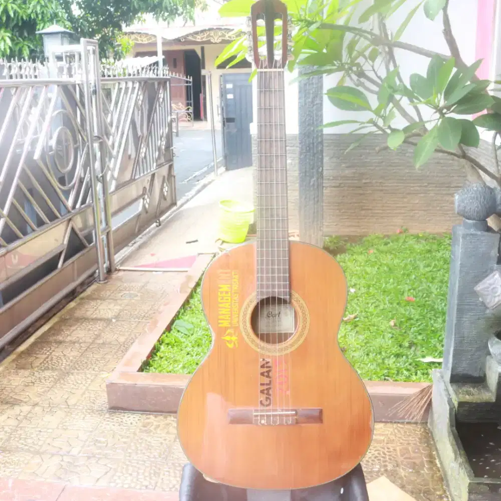 Gitar Klasik Cort AC15 NAT Second | Guitar Nylon String Cort