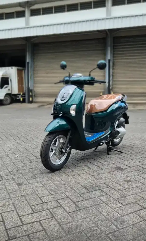 HONDA SCOOPY STYLISH GREEN