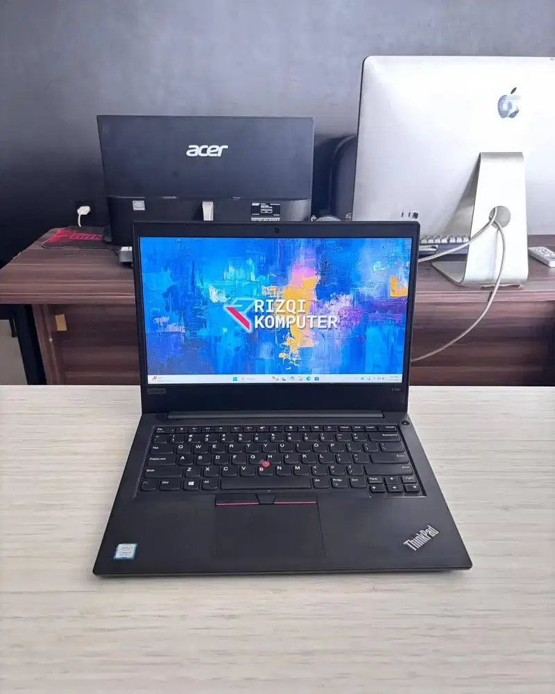 Lenovo Thinkpad E490 Intel Core i5-8265U RAM 8GB SSD 256GB Siap Pakai