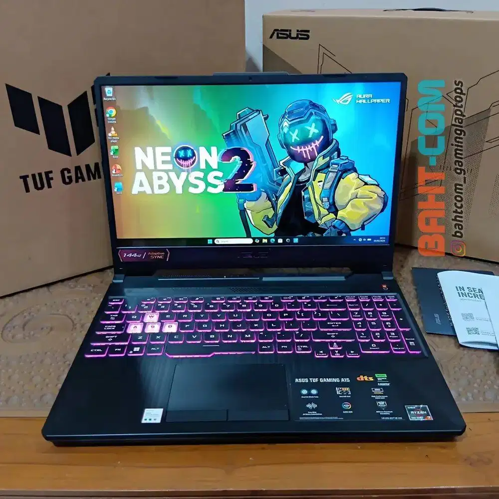 ASUS TUF FA506NCR R735B1T-OM KOMPLIT DOS MULUS
