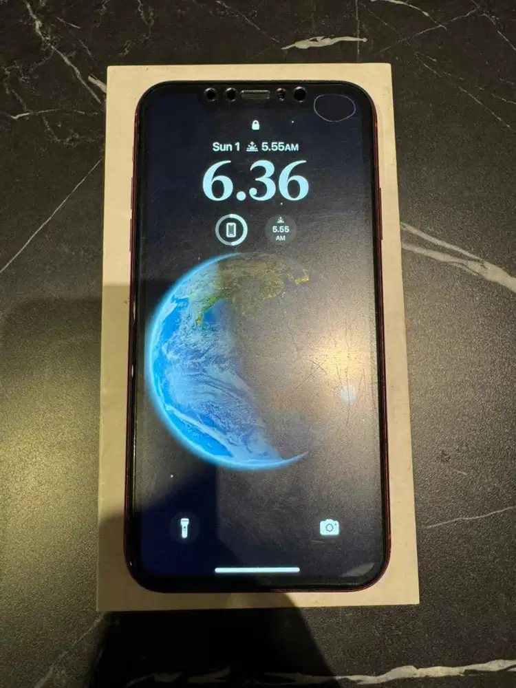 iPhone XR RED 64 GB INTER(PROVIDER XL ONLY) - Jual apa adanya
