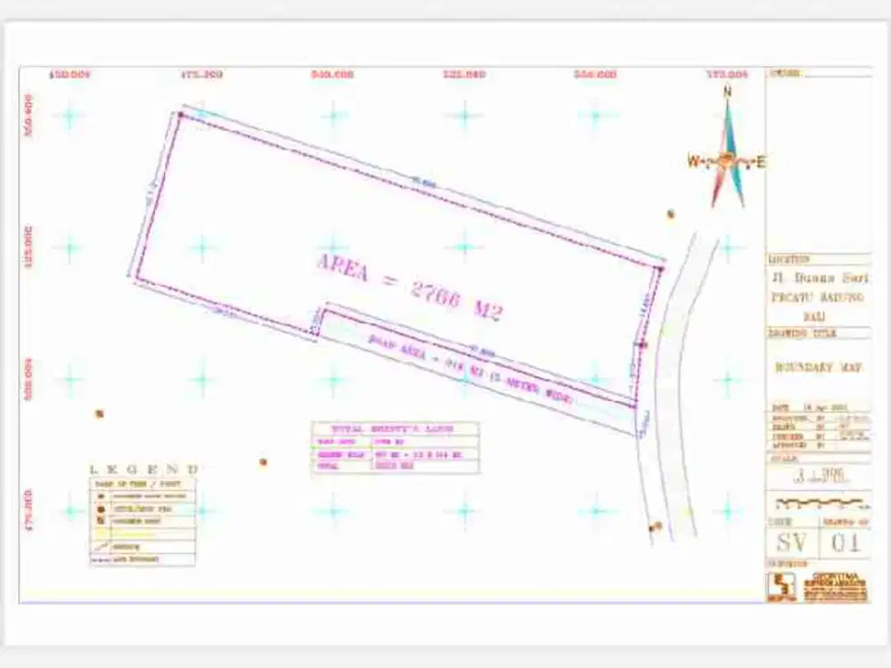 Tanah Komersial Dengan Pemandangan Laut, BINGIN, ULUWATU – 28 ARE