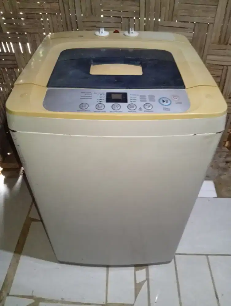Jual mesin cuci 1 tabung manual merk LG kapasitas 8kg
