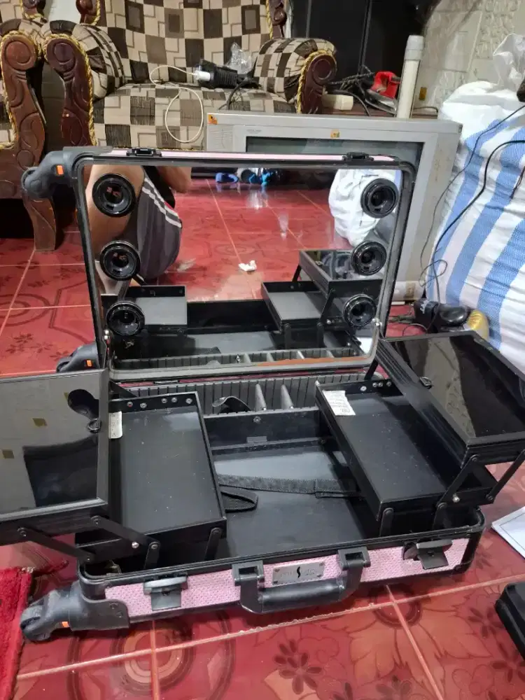 Tas koper rias/make up Original