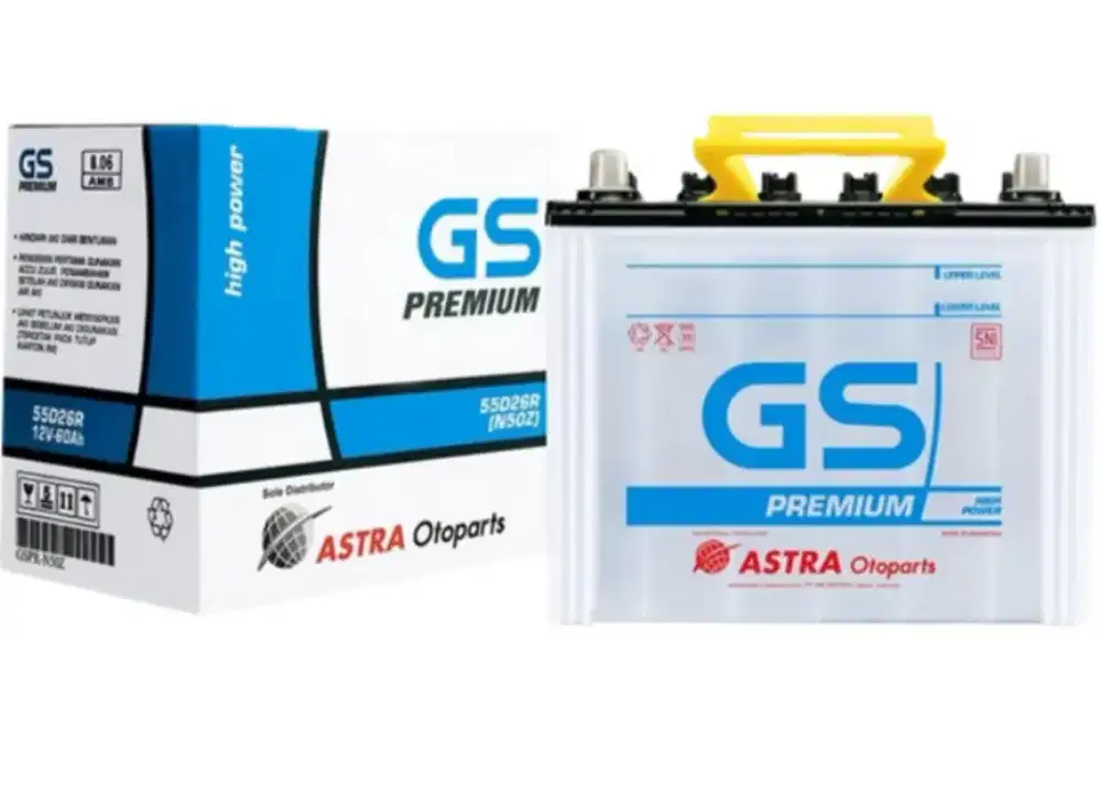 Jual accu merk gs ukrn 45 ah dan 35 ah