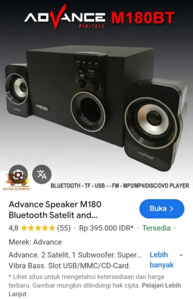 mau diJual speaker blutout advance digitals
