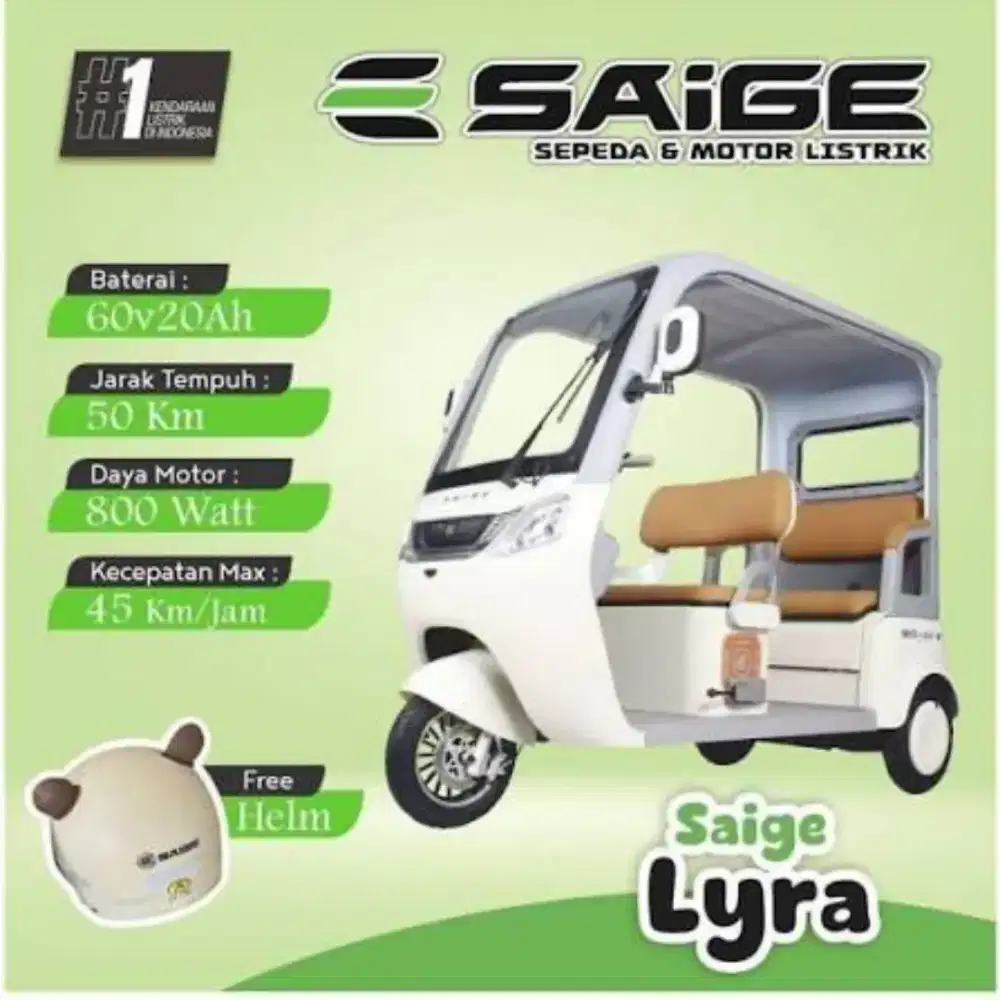 Sepeda Listrik Selis Seige Lirra