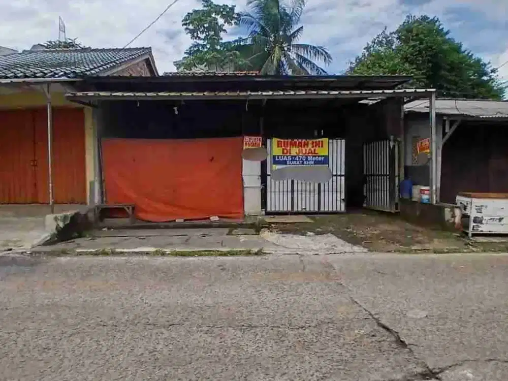 HITUNG TANAH! Lahan Luas 463m² Pinggir Jalan Raya Pasir Putih Depok – Dekat Stasiun Citayam