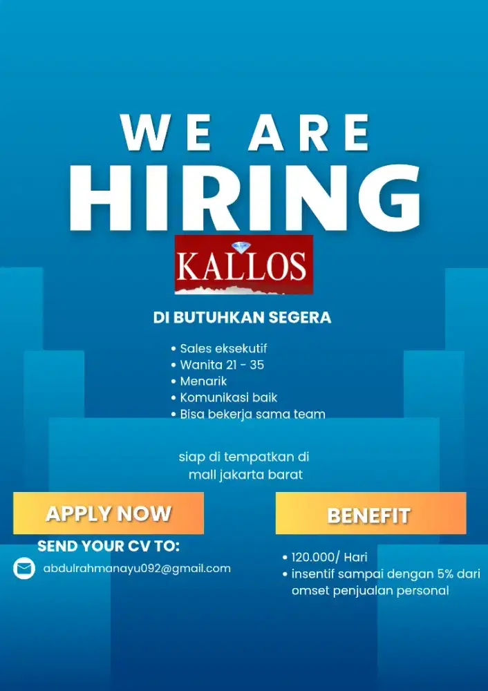 Sales eksekutif segera