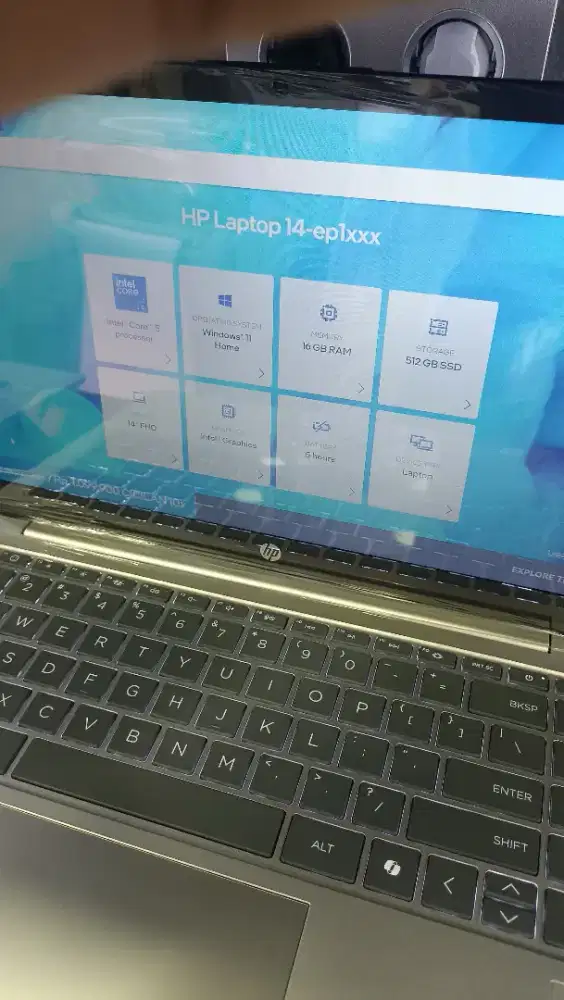 LAPTOP HP 14 CORE 5 DENGAN CICILAN 0 % HOME CREDIT