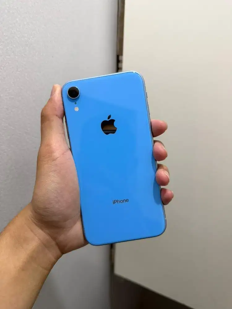 Dijual Iphone XR 64gb (blue - Inter) no minus!