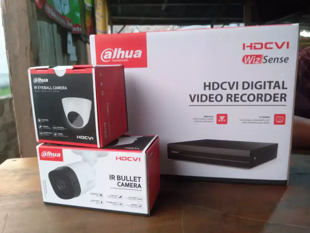 Paket cctv murah dahua full hd jamin jernih gratis pasang