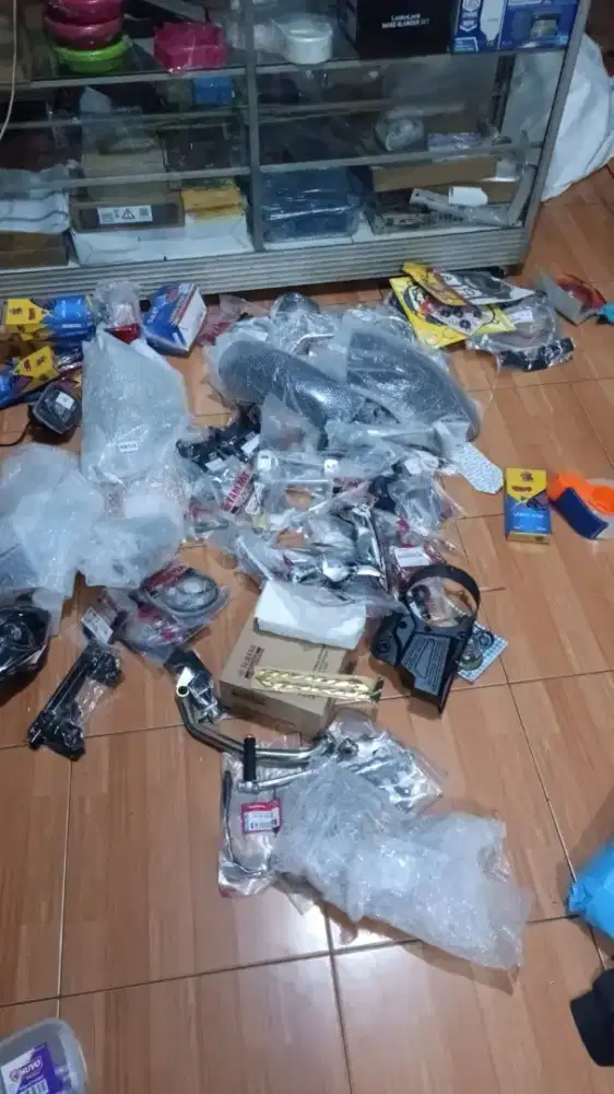 Sperpart motor random baru