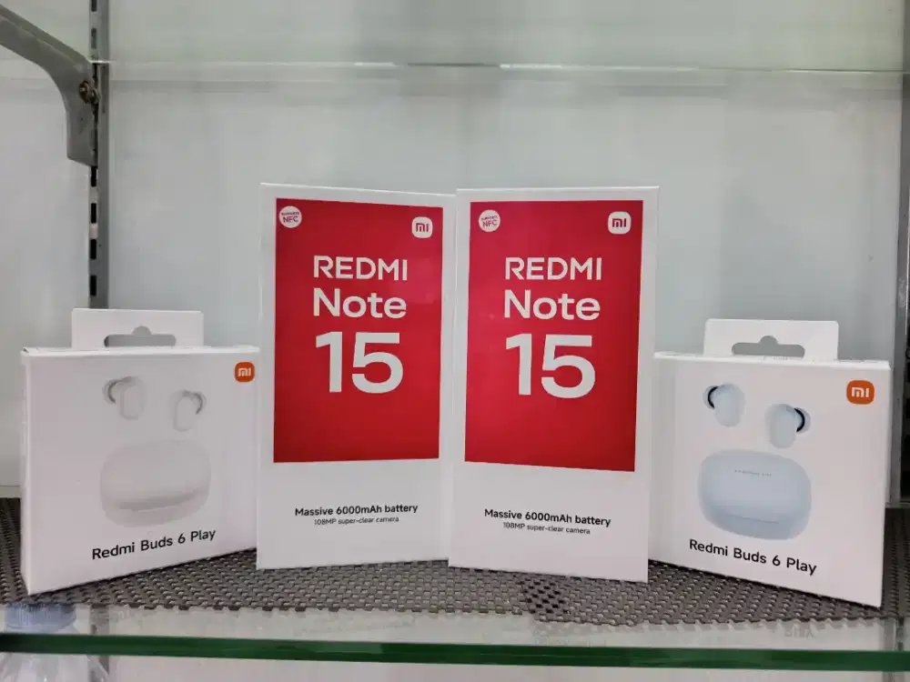 REDMI NOTE 15 8/256GB NEW!! FREE REDMI BUDS 6 PLAY