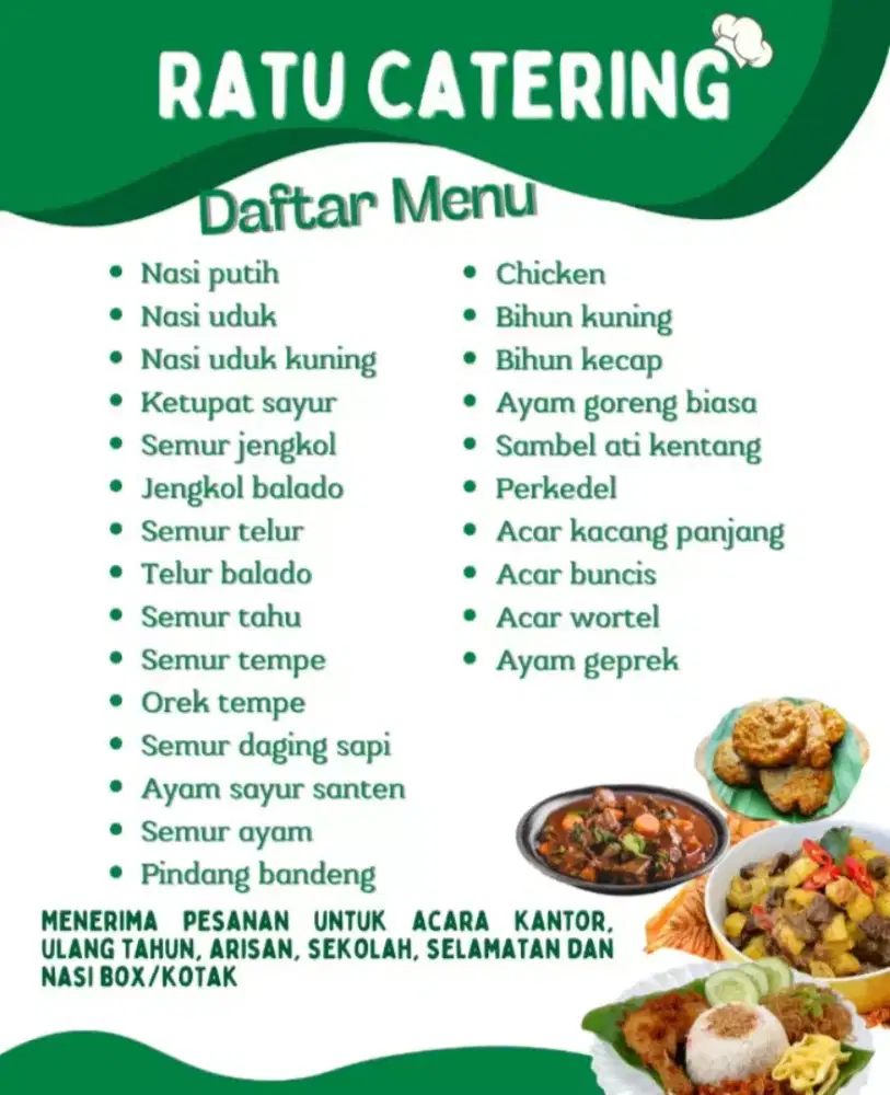 Paket Nasi Box Untuk Acara & Kebutuhan Harian