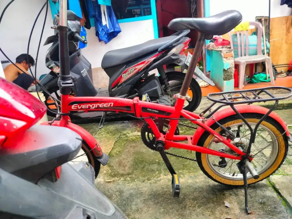 sepeda lipat everygreen