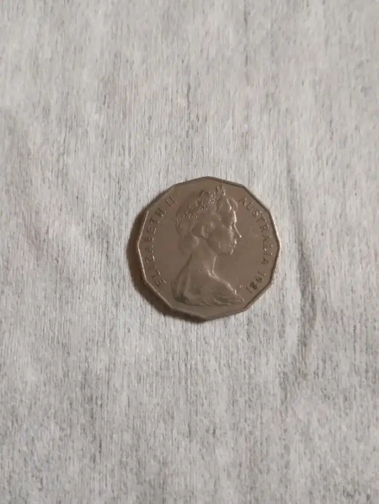 Jual uang logam kuno australia