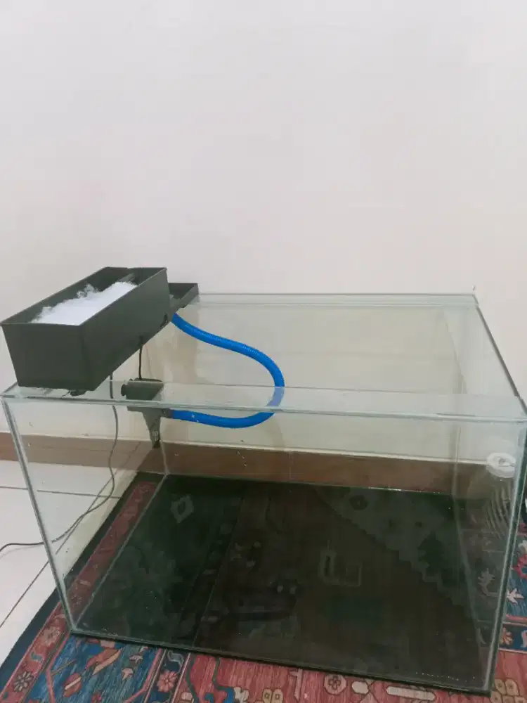 Aquarium dan Perlengkapannya Baru tidak jadi pakai