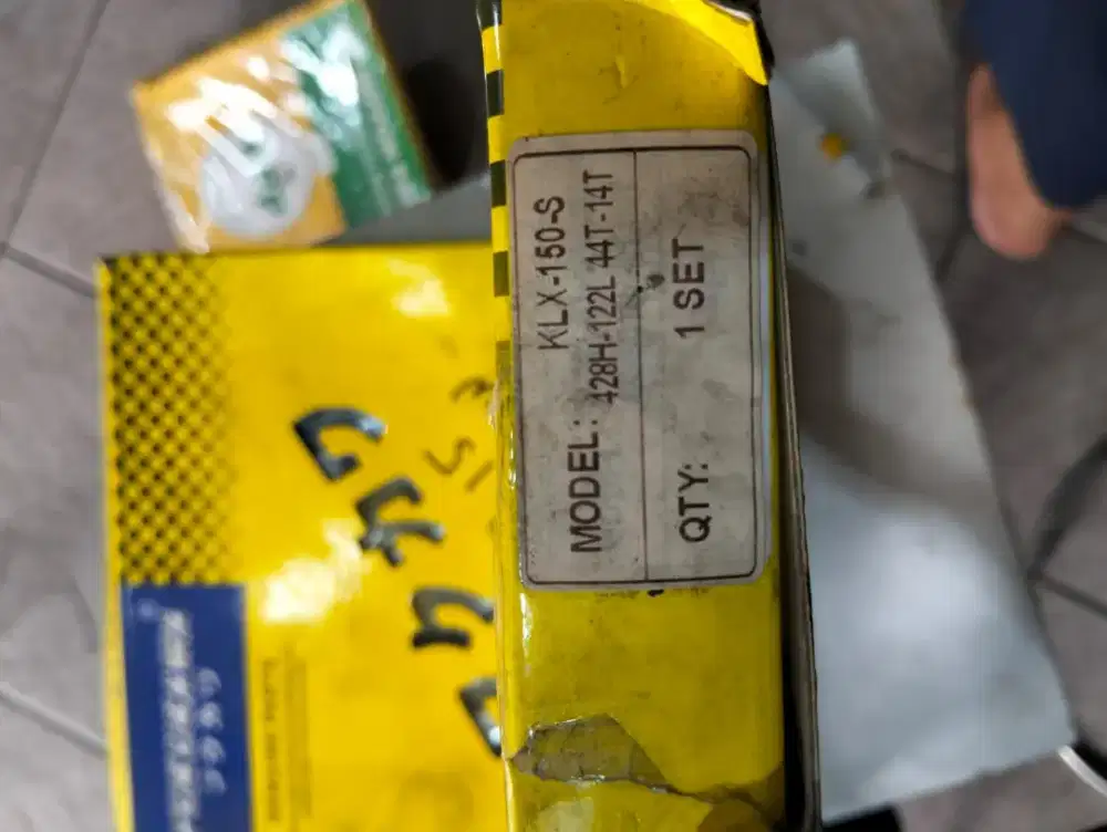 Jual gear set FUKUKAWA R 15 hrg125 rb, KLX 150 S hrg 150 rb