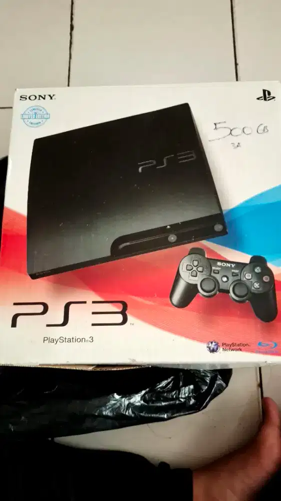 Dijual Ps 3 500 gb