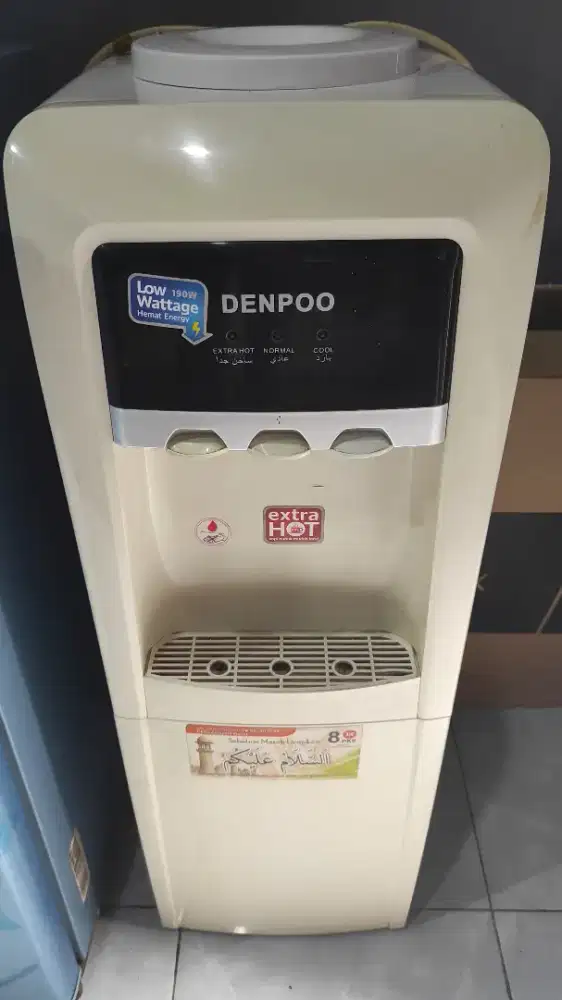 Dispenser hot&cool merk depoo normal siap pakai