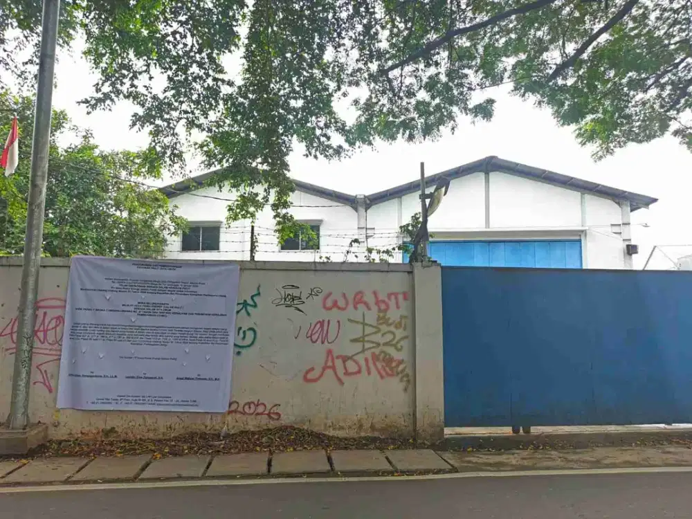 Ex Gudang Mesin Butut di Jl Raya Pondok Kacang Pd ArenTangerang