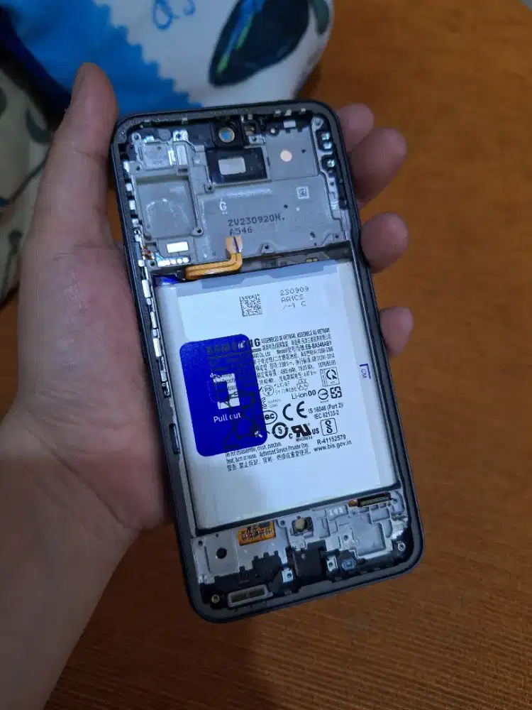 Lcd dan baterai ori copotan samsung a54 5G