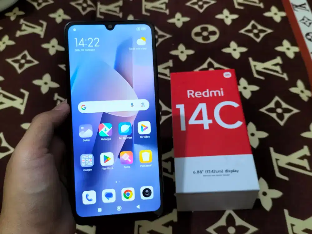 XIOMI REDMI 14C RAM 8GB / 256GB 4G LTE Duos 6.88in Fingerprin Face iD