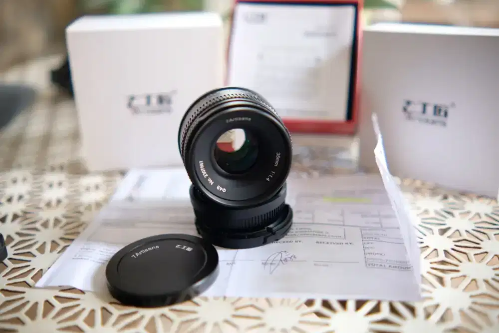 LENSA 7ARTISAN 35mm f1.4 for Fujifilm