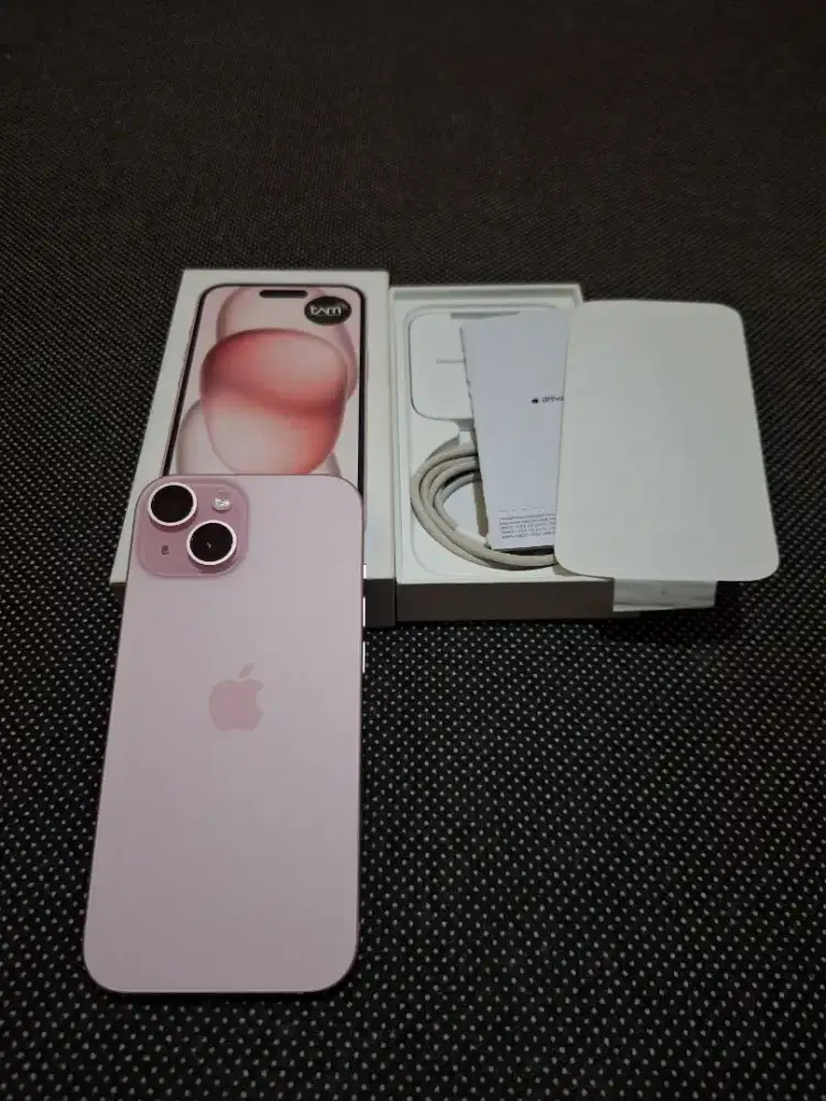 Iphone 15 Ibox PA/A 128gb Garansi ON Mulus Fullset
