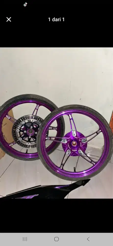 Dijual Velg Delkevic (VND) R17 + Ban