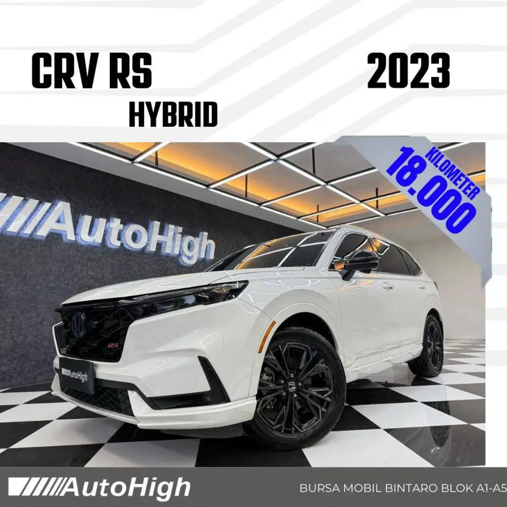DP10% [Km18.000] CRV RS Hybrid 2023 White / CR-V Reg 2024 #AUTOHIGH