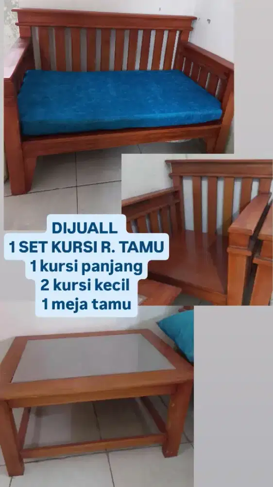 Dijual 1 set kursi ruang tamu