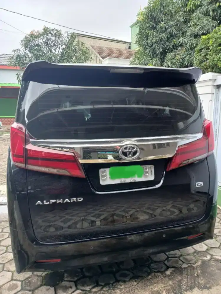 Alphard 2019 Hitam G ATPM