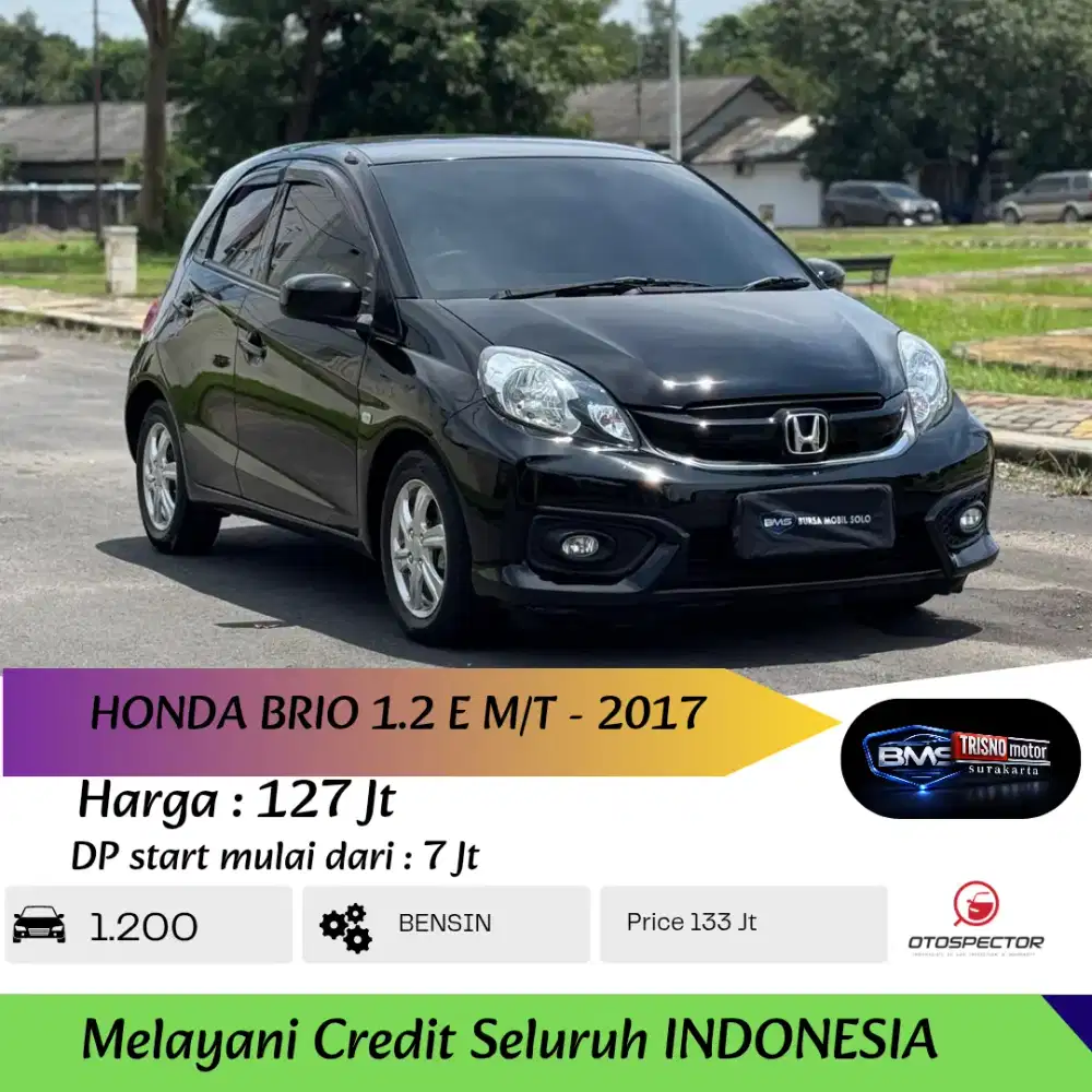( DP 7 jt) BRIO 1.2 E 2017 M/T