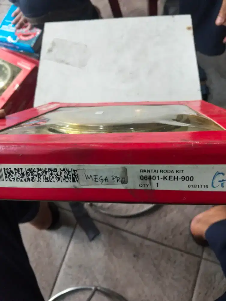 Di jual gear set Honda Tiger 325 rb, Mega pro 235 rb, CS1 300 rb