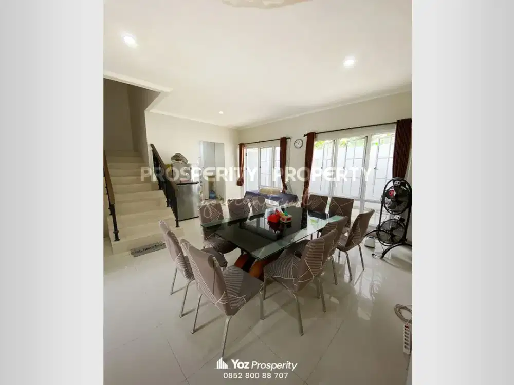 Rumah Hoek di Cluster Menaggio Village Samping Taman Hook Kuldesak Siap Huni Kawasan Il Lago Paramount Gading Serpong