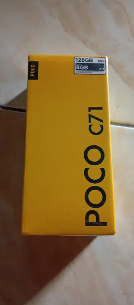Poco C71 Ram4+4GB Internal:128GB Kondisi Masih Segel, dan baru