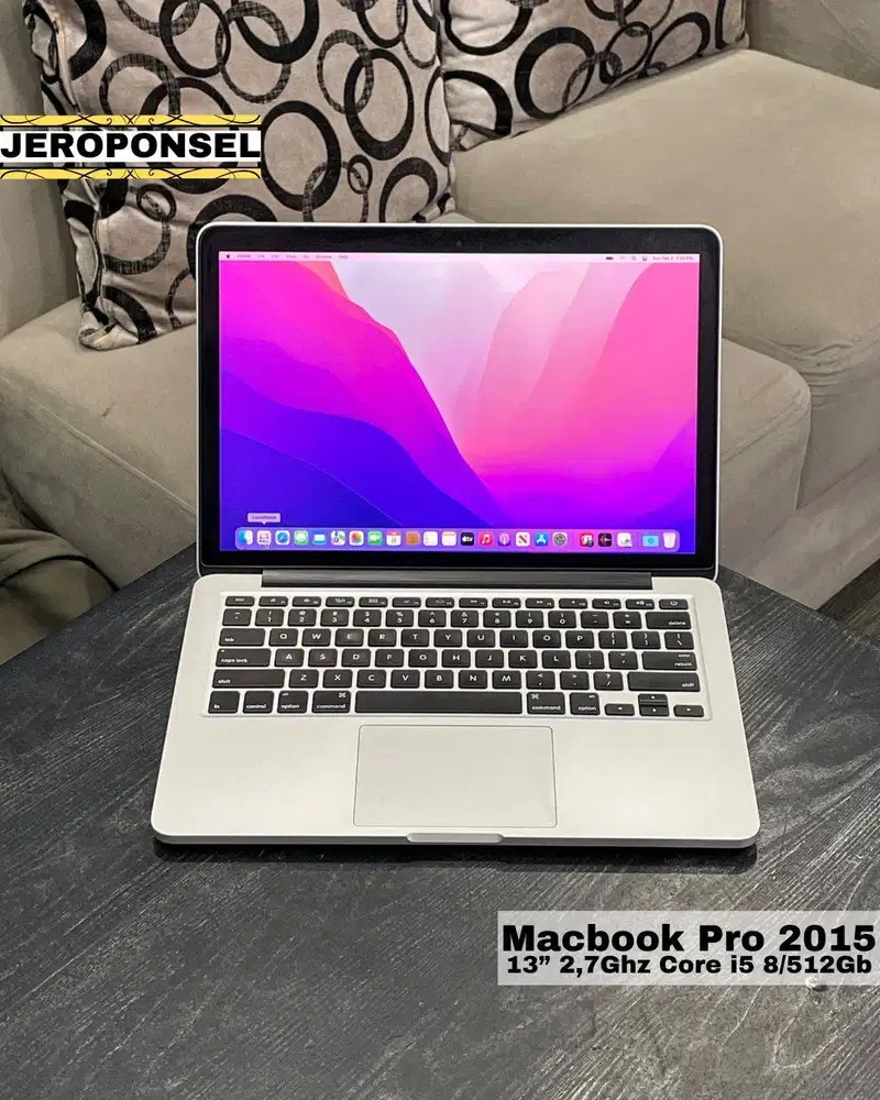 MACBOOK PRO 2015 13” 8/512GB CC RENDAH MULUS ORIGINAL GARANSI
