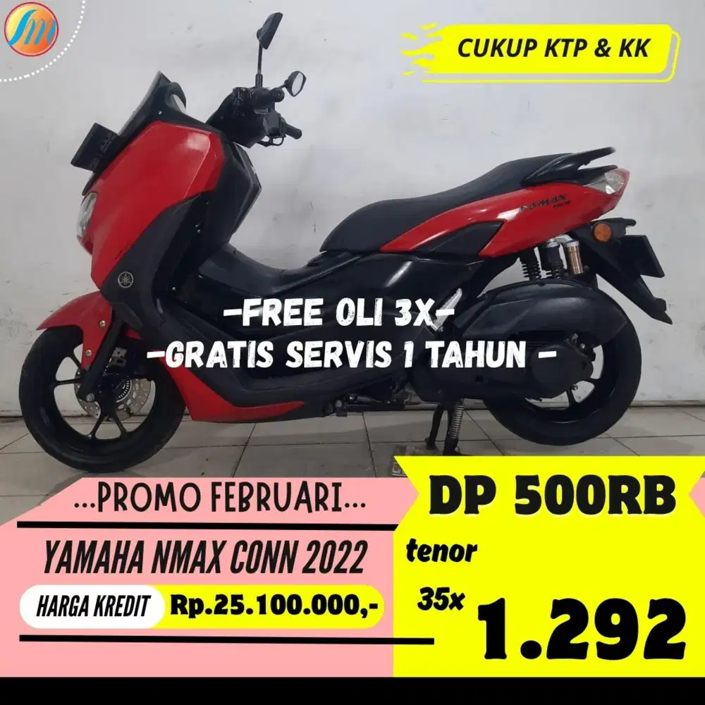 DP CUMA 500RIBU YAMAHA NMAX CONNECTED 2023 ANGSURAN SANGAT TERJANGKAU